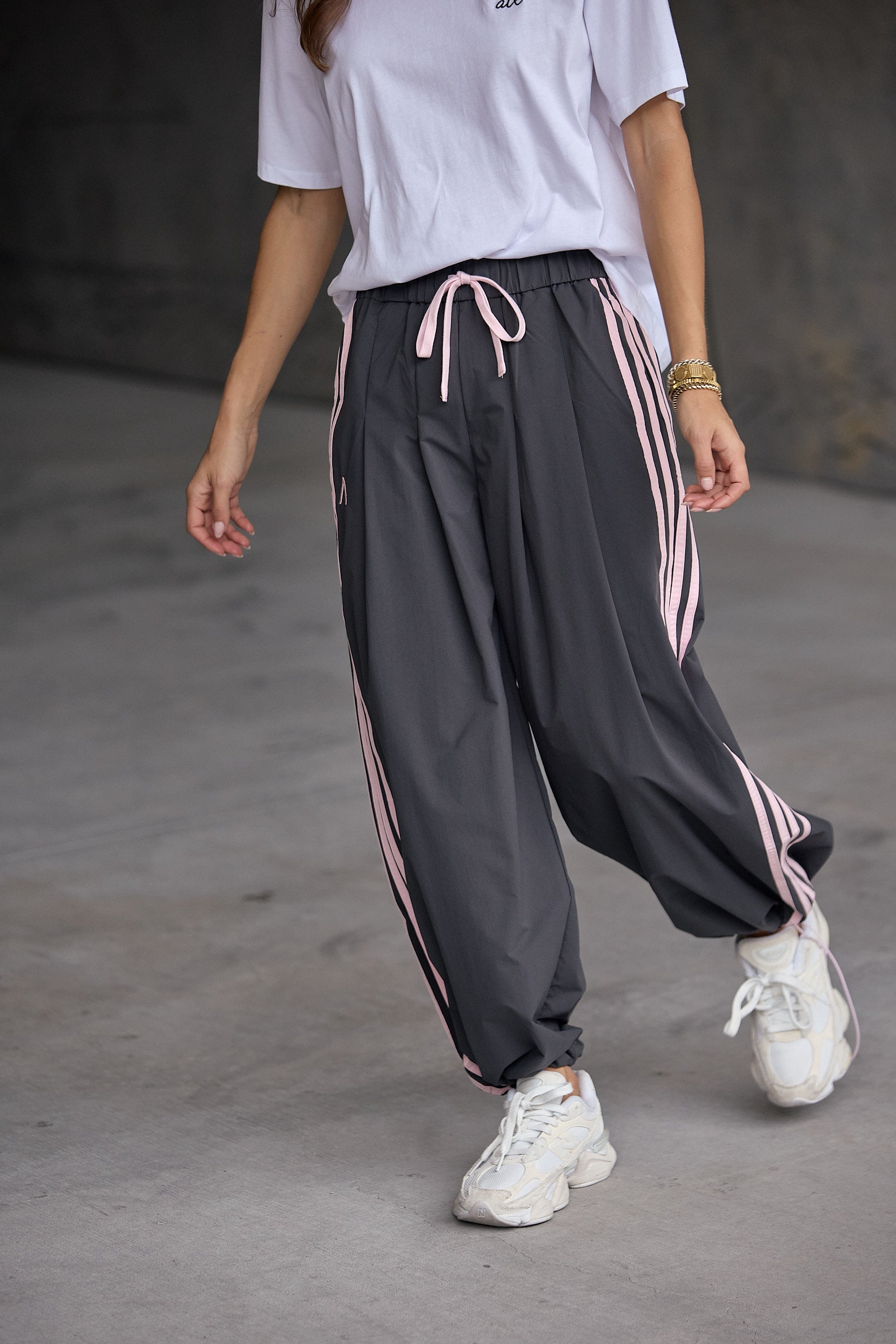 ALADIN Pants Grey/Pink