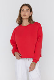GREKA Long Sleeve Top Red