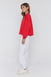 GREKA Long Sleeve Top Red