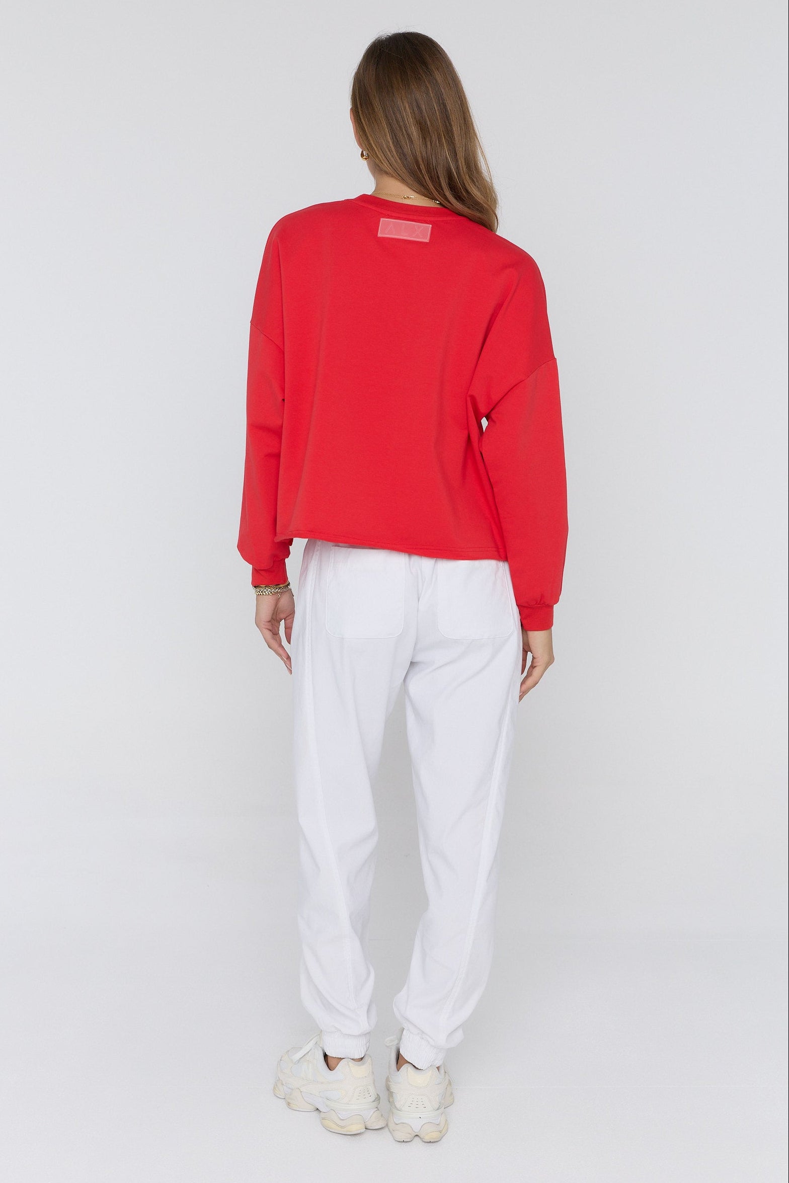 GREKA Long Sleeve Top Red