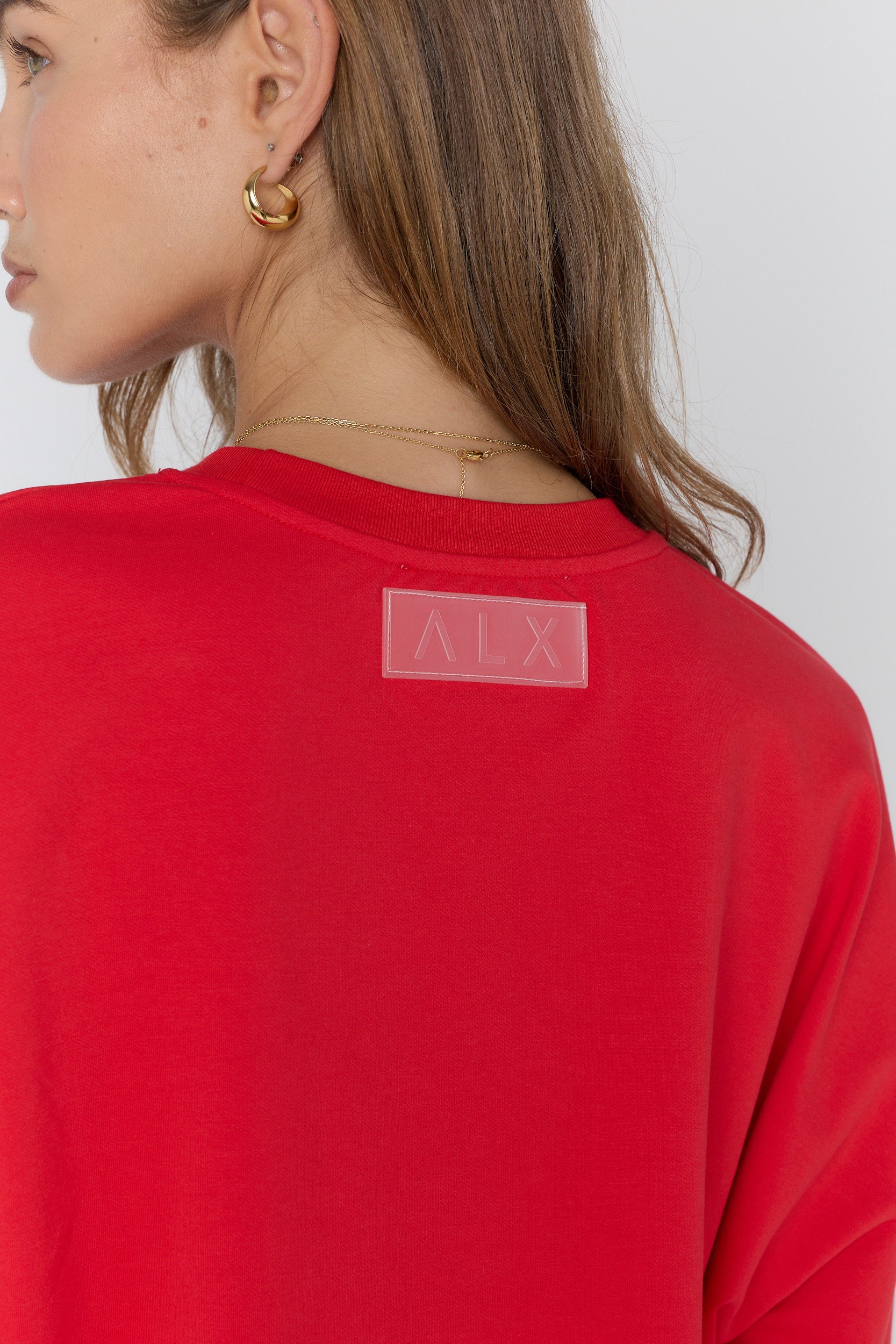 GREKA Long Sleeve Top Red