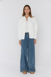 ALFONSO Knit Jacket Ivory
