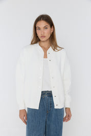 ALFONSO Knit Jacket Ivory