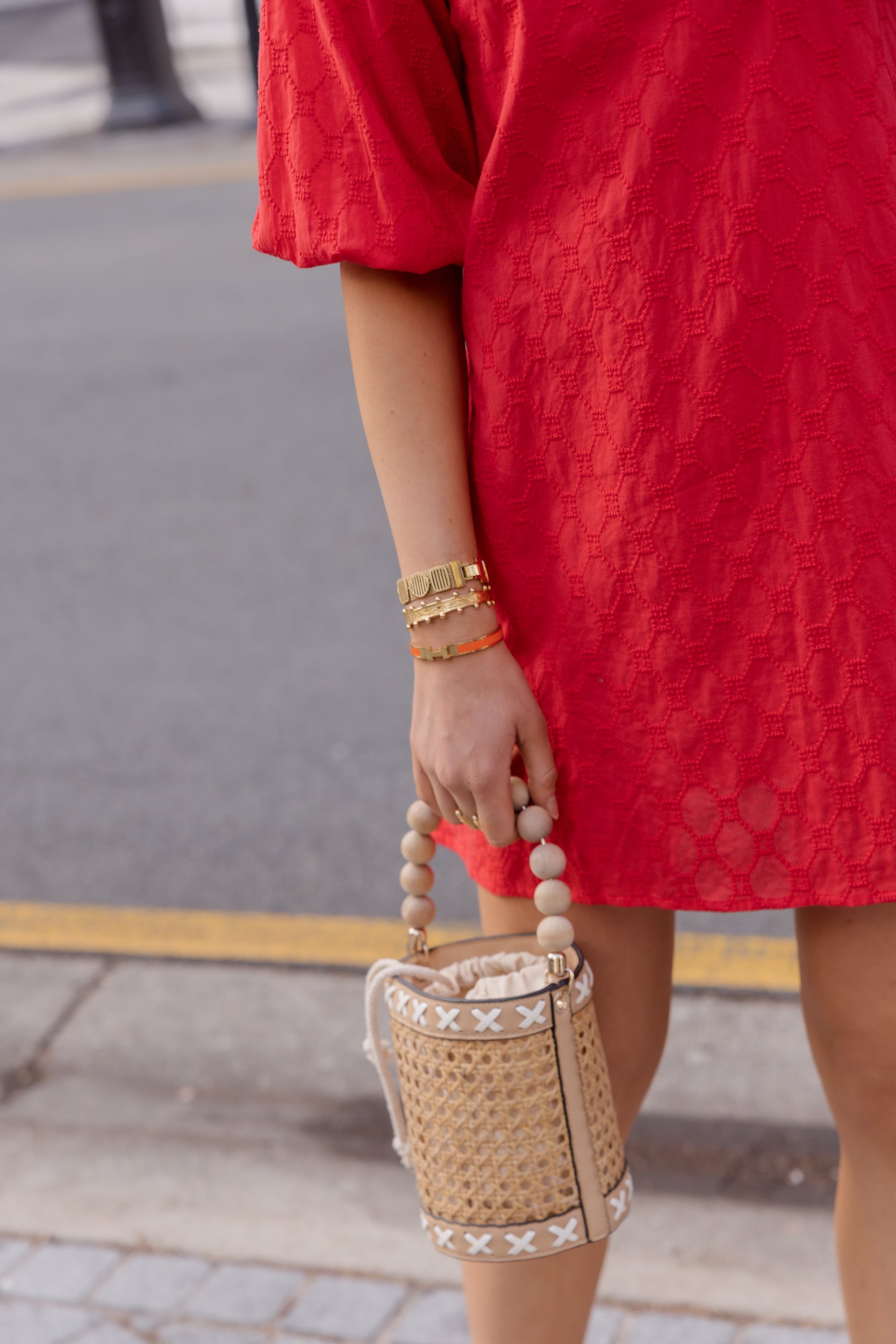LUMA Mini Dress Red