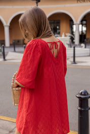 LUMA Mini Dress Red