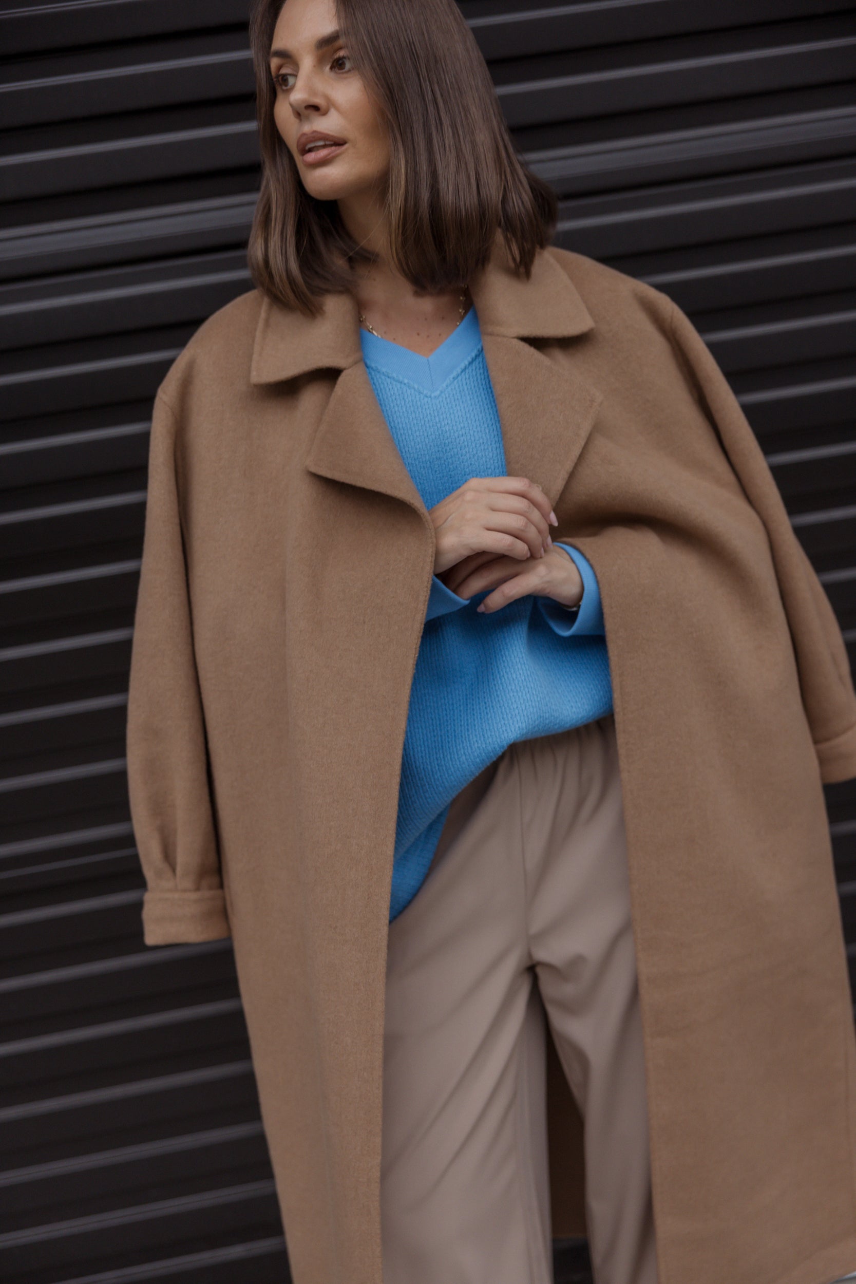 RAFEL Coat Tan