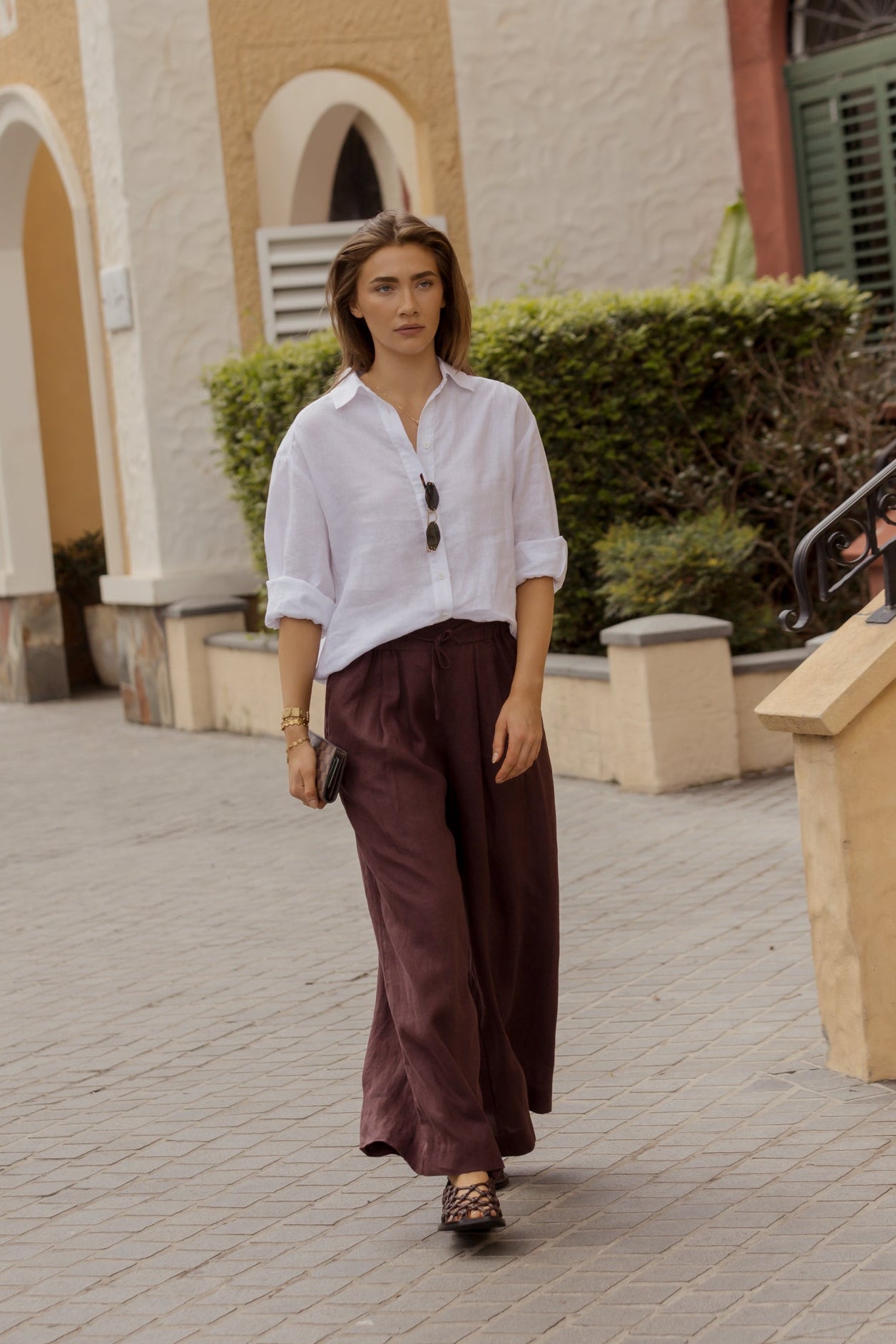 CIEL Pants Burgundy