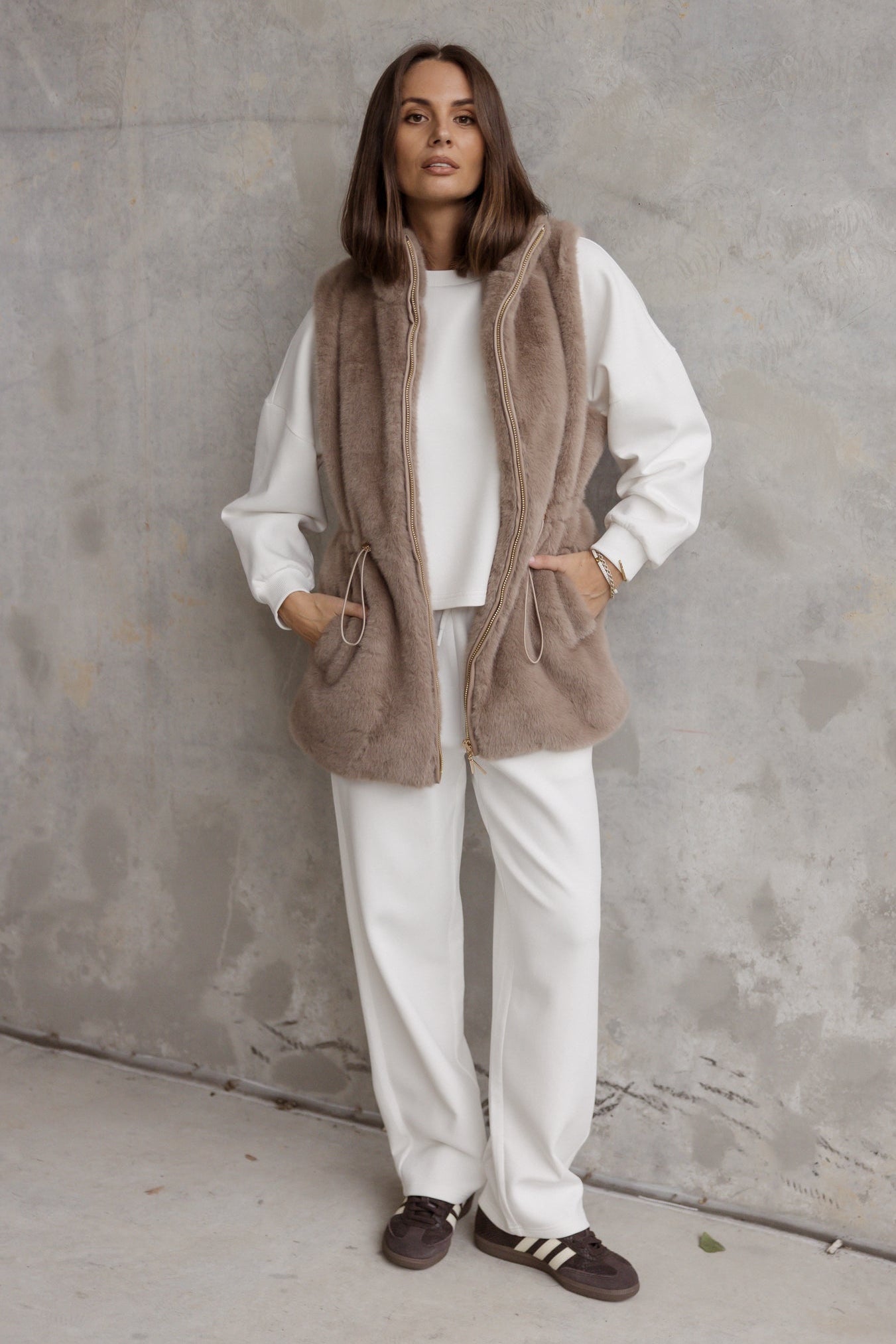 DUKE Faux Vest Coco