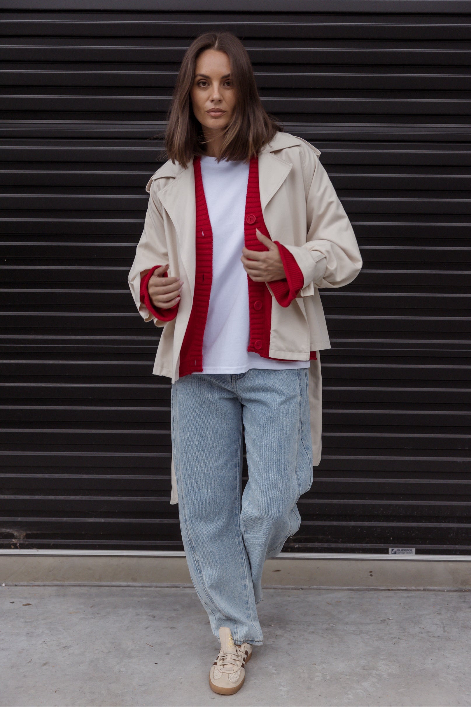 DANTE Cardigan Red