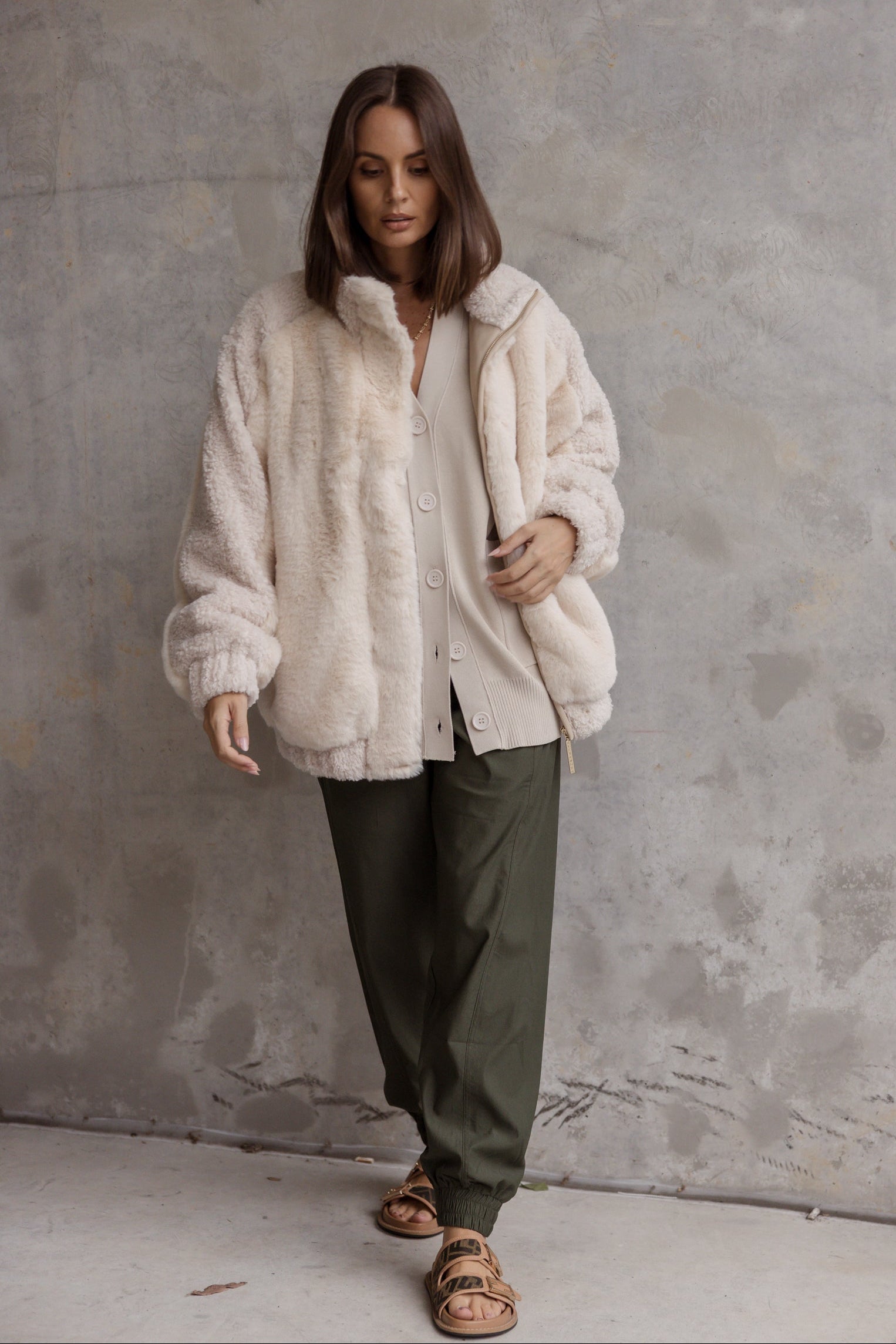 CONRAD Jacket Sand