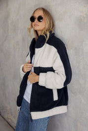 FABIO Jacket Navy/Cream