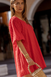 LUMA Mini Dress Red