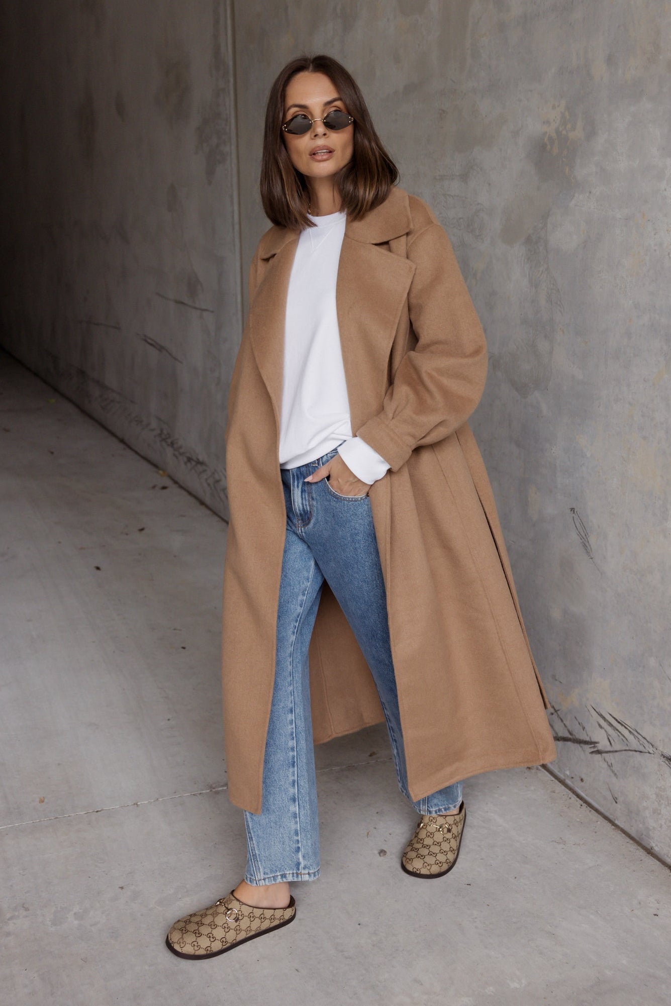 RAFEL Coat Tan