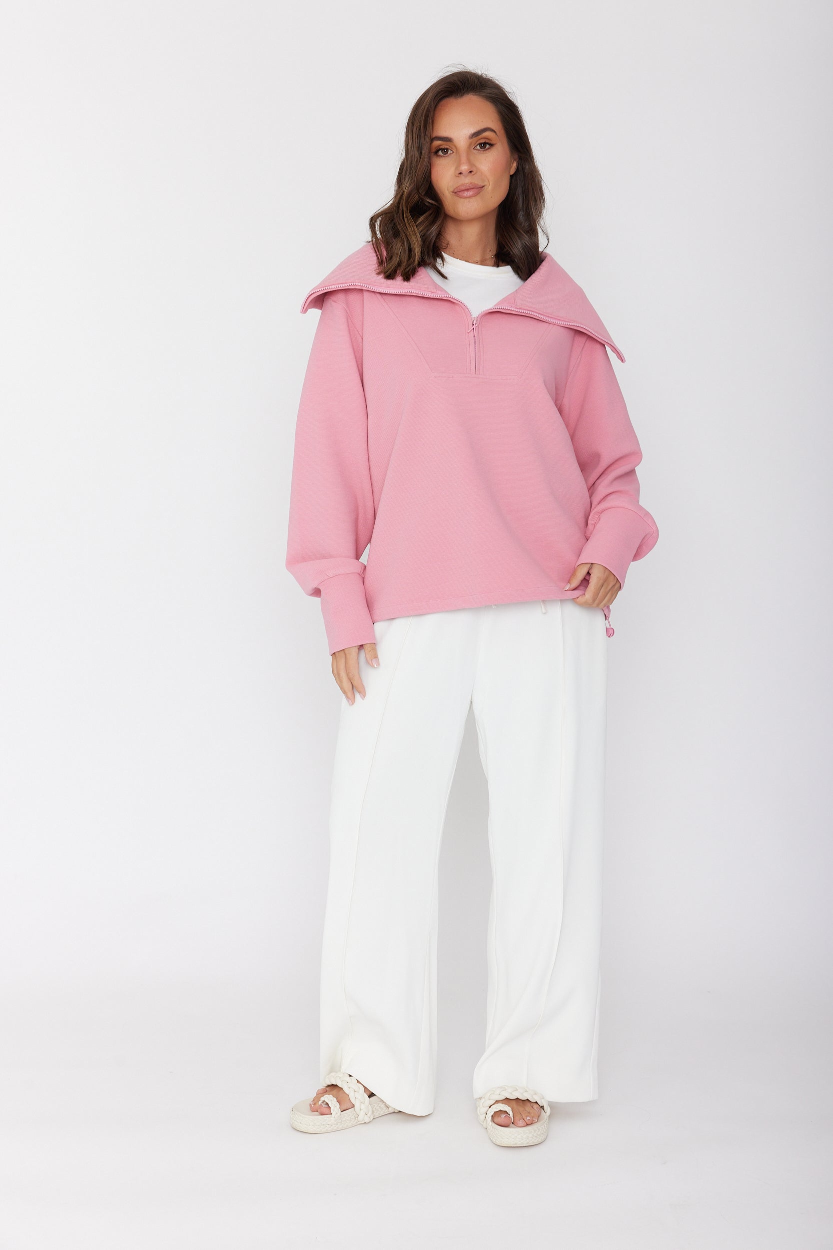 HUXEN Jumper Dusty Rose