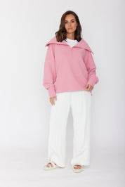 HUXEN Jumper Dusty Rose