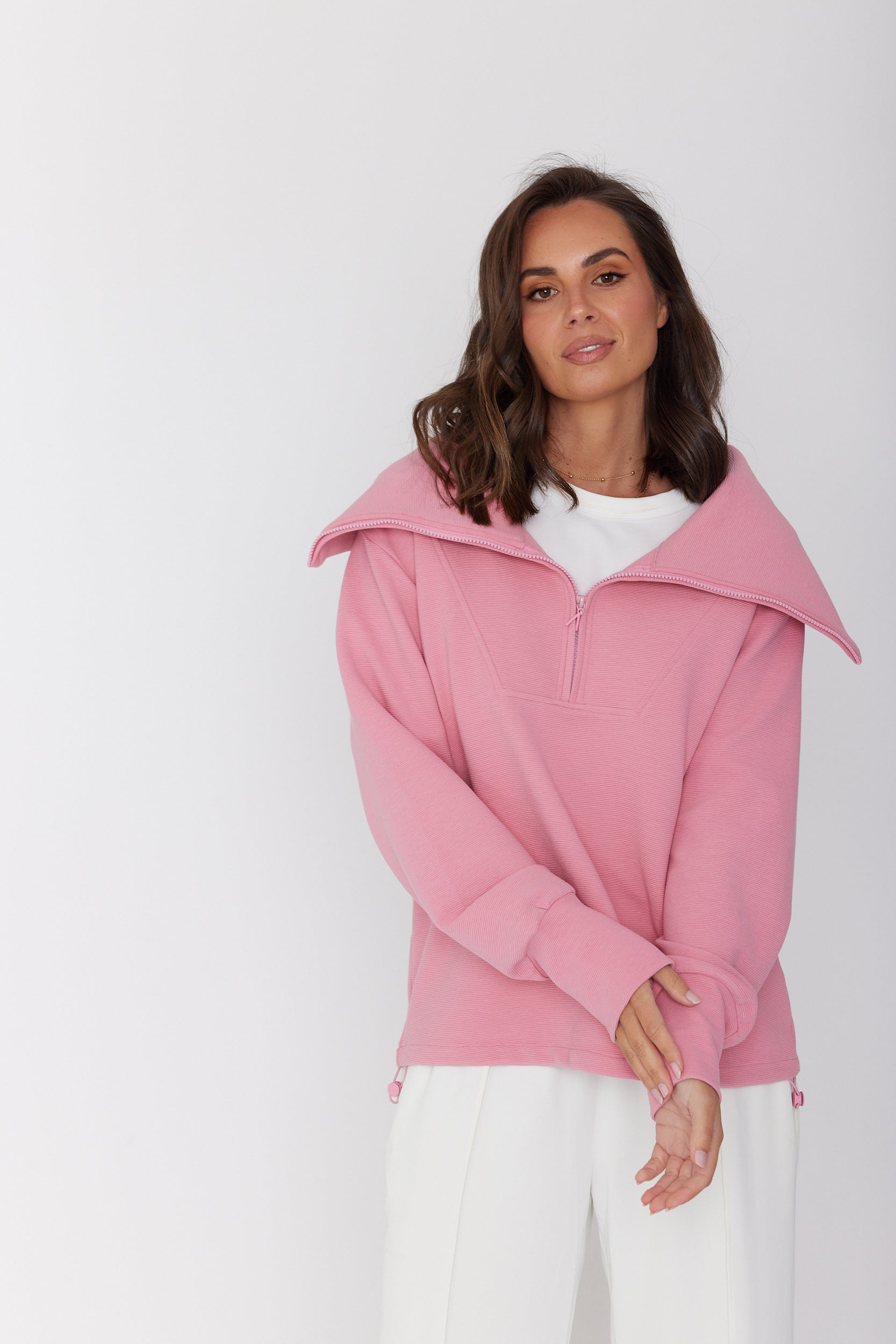 HUXEN Jumper Dusty Rose