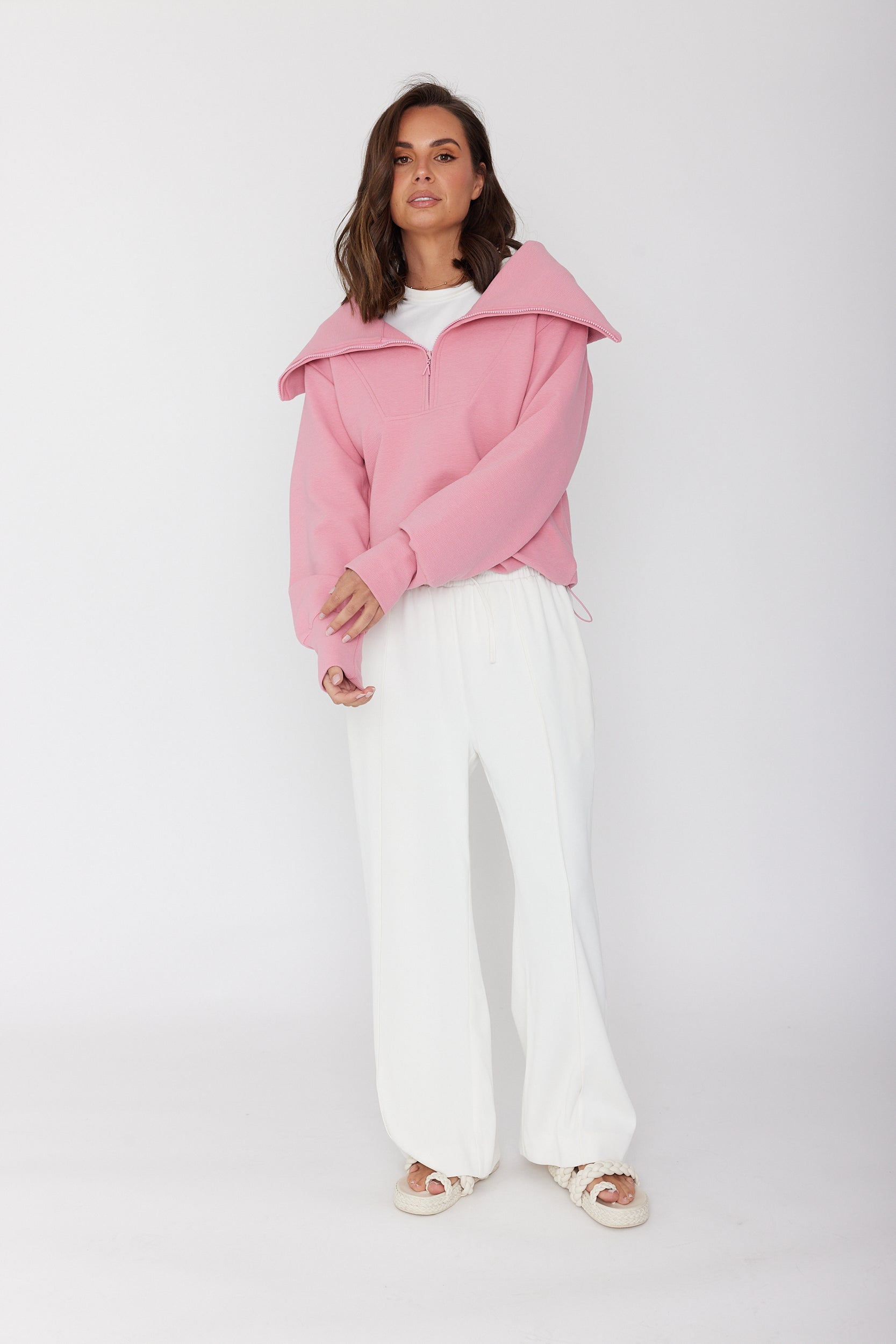 HUXEN Jumper Dusty Rose