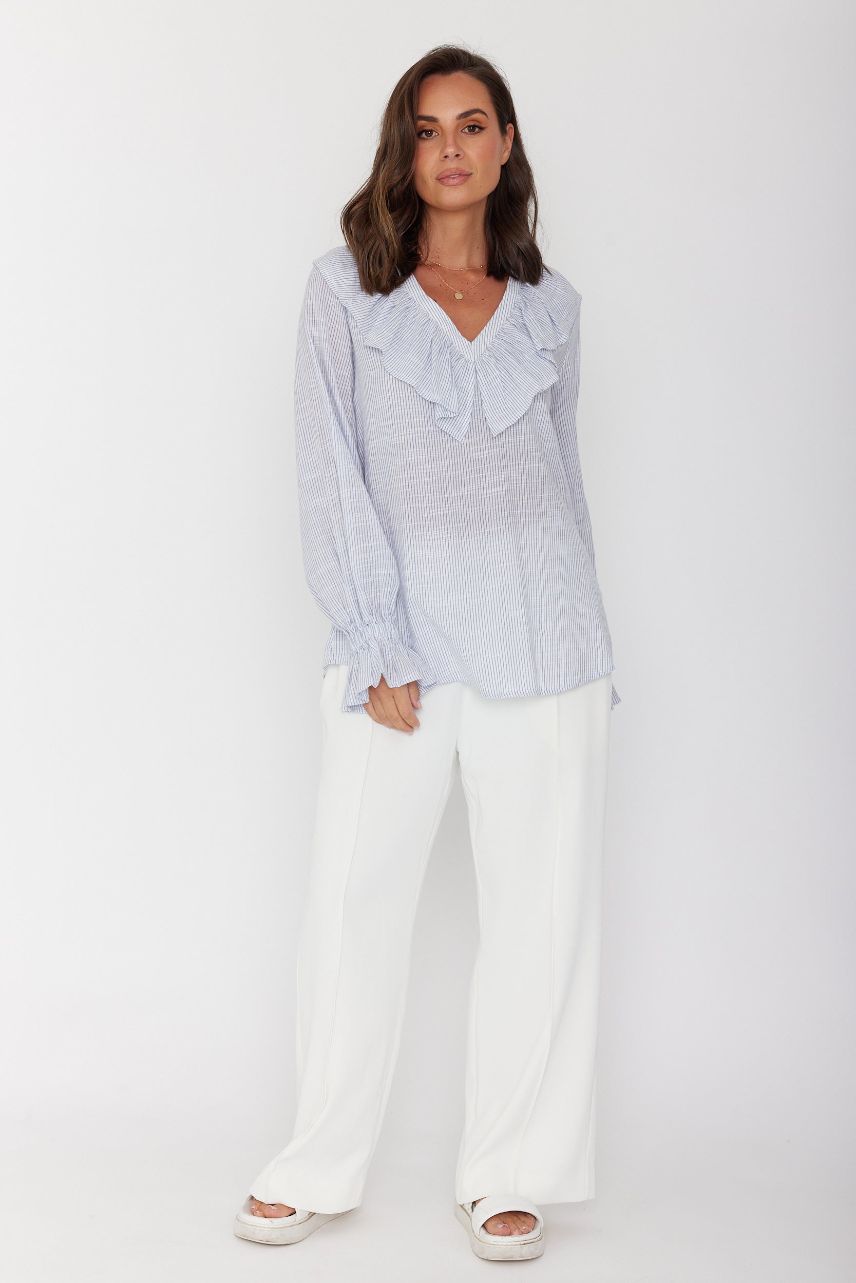 BILLY Blouse Blue Stripe