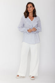 BILLY Blouse Blue Stripe