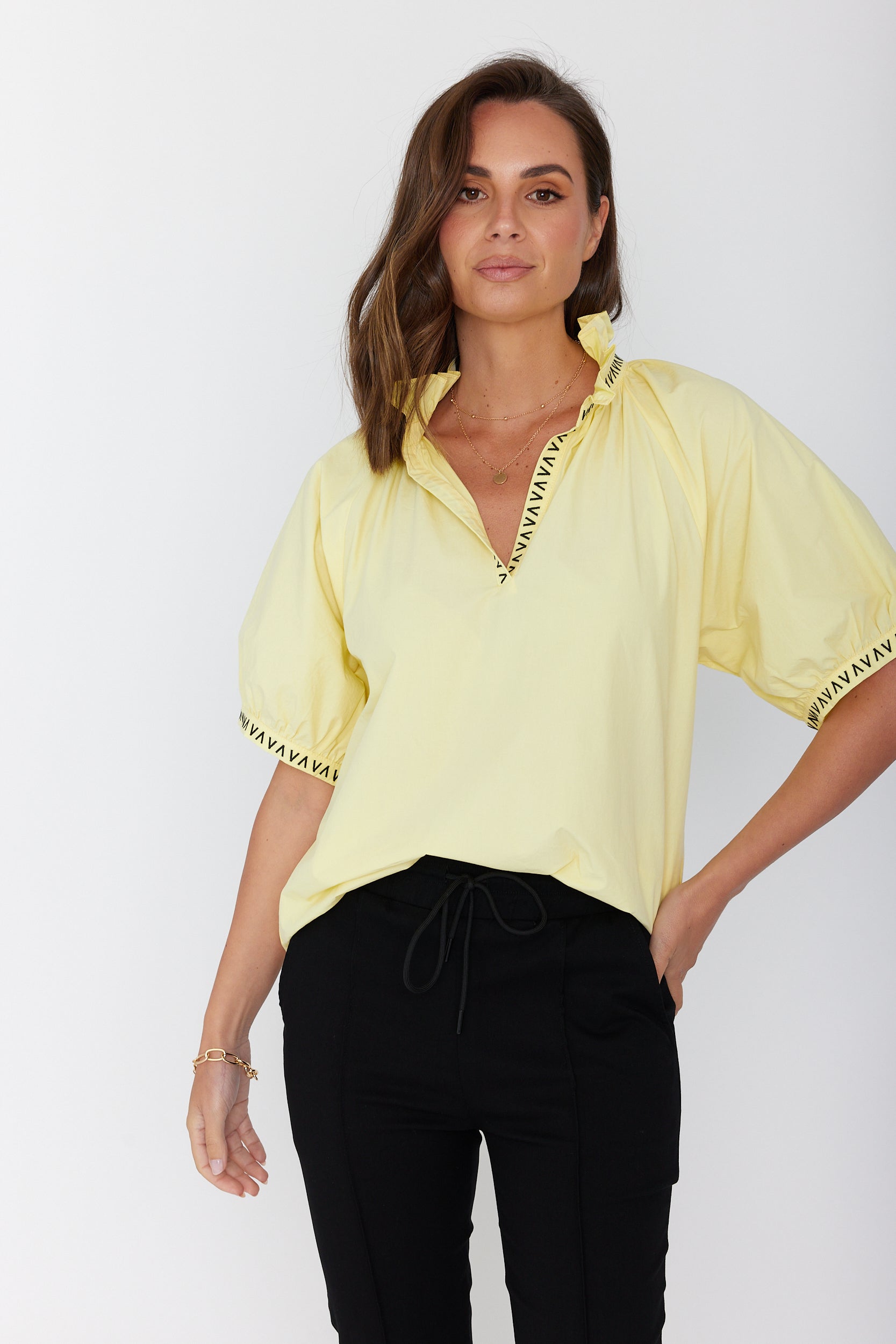 PRESTO Blouse Lemon