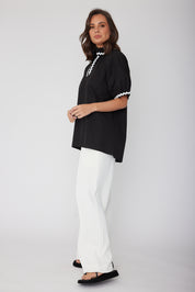 PRESTO WAVE Blouse Black