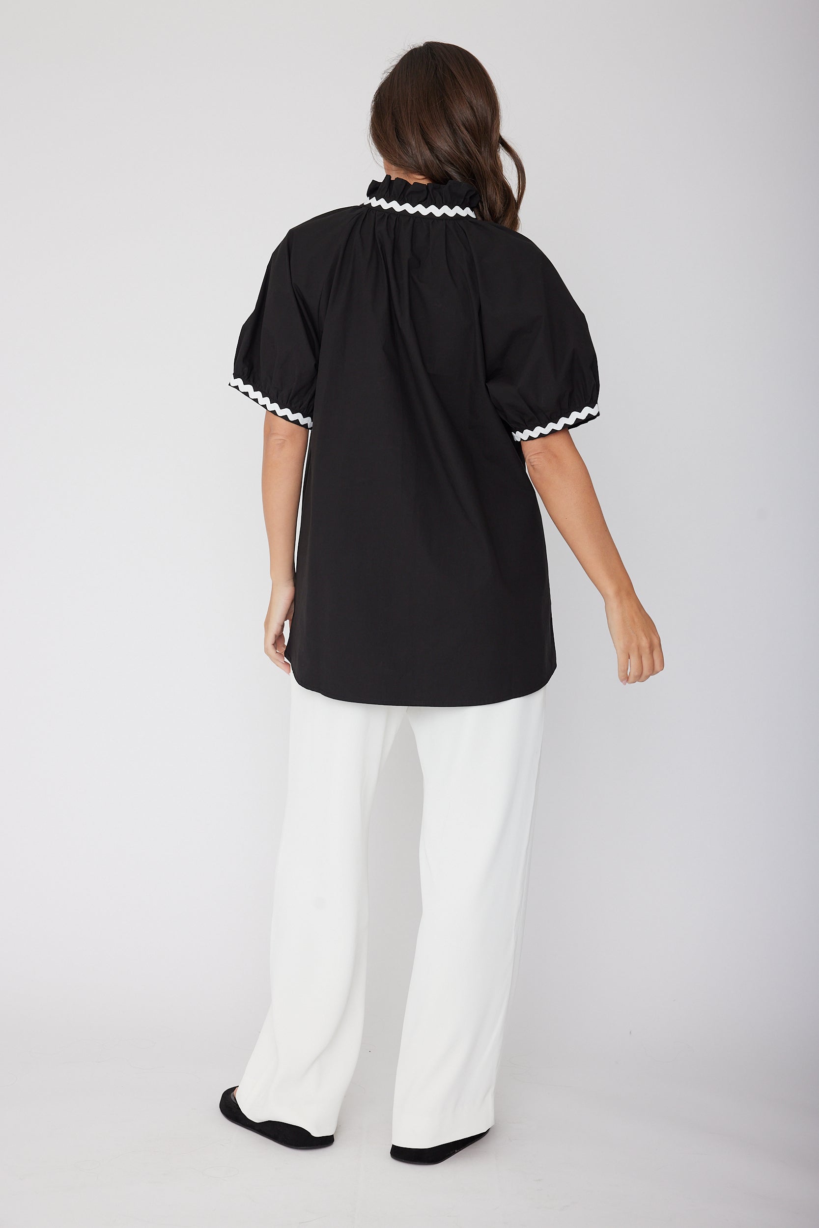 PRESTO WAVE Blouse Black