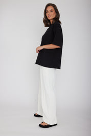 PETERS T-Shirt Black