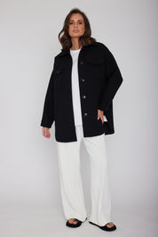 EAGLE Shacket Jacket Black