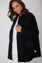 EAGLE Shacket Jacket Black
