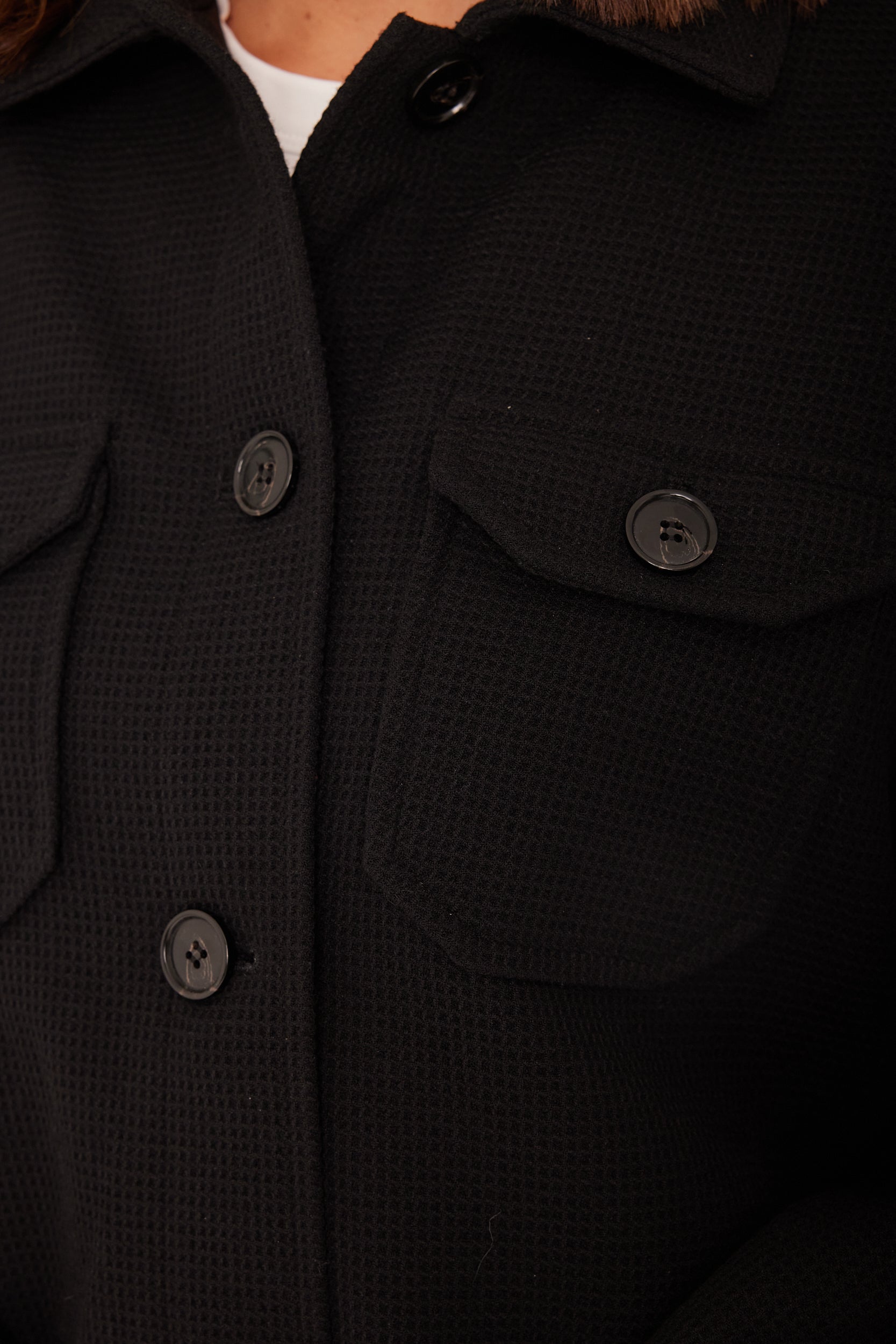EAGLE Shacket Jacket Black