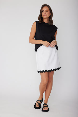 SHANTI Skirt White