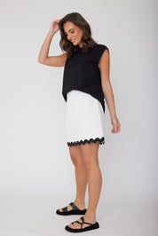 SHANTI Skirt White