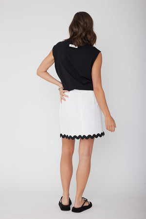 SHANTI Skirt White