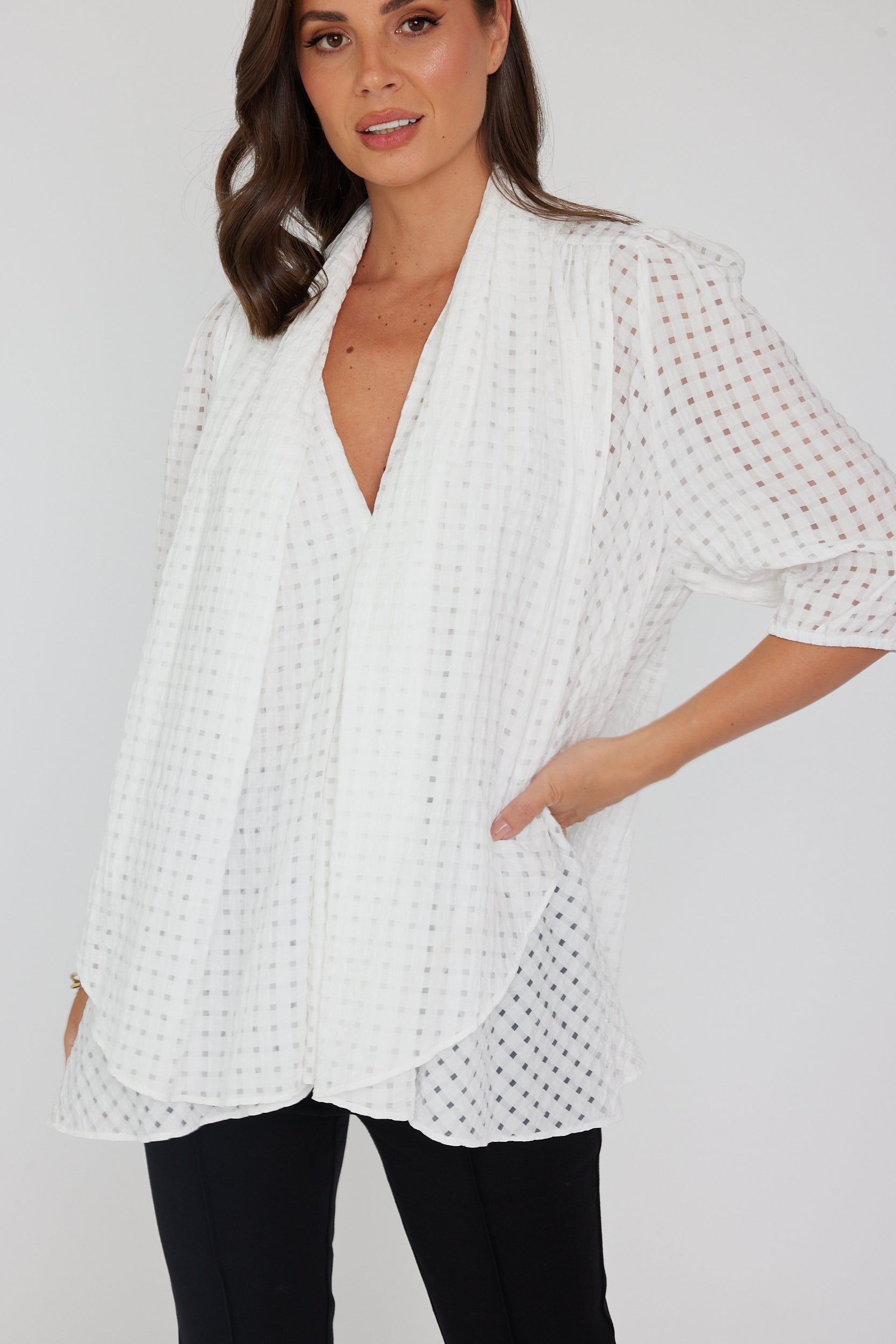 GIGI Blouse White