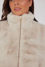 DUKE Faux Vest Sand