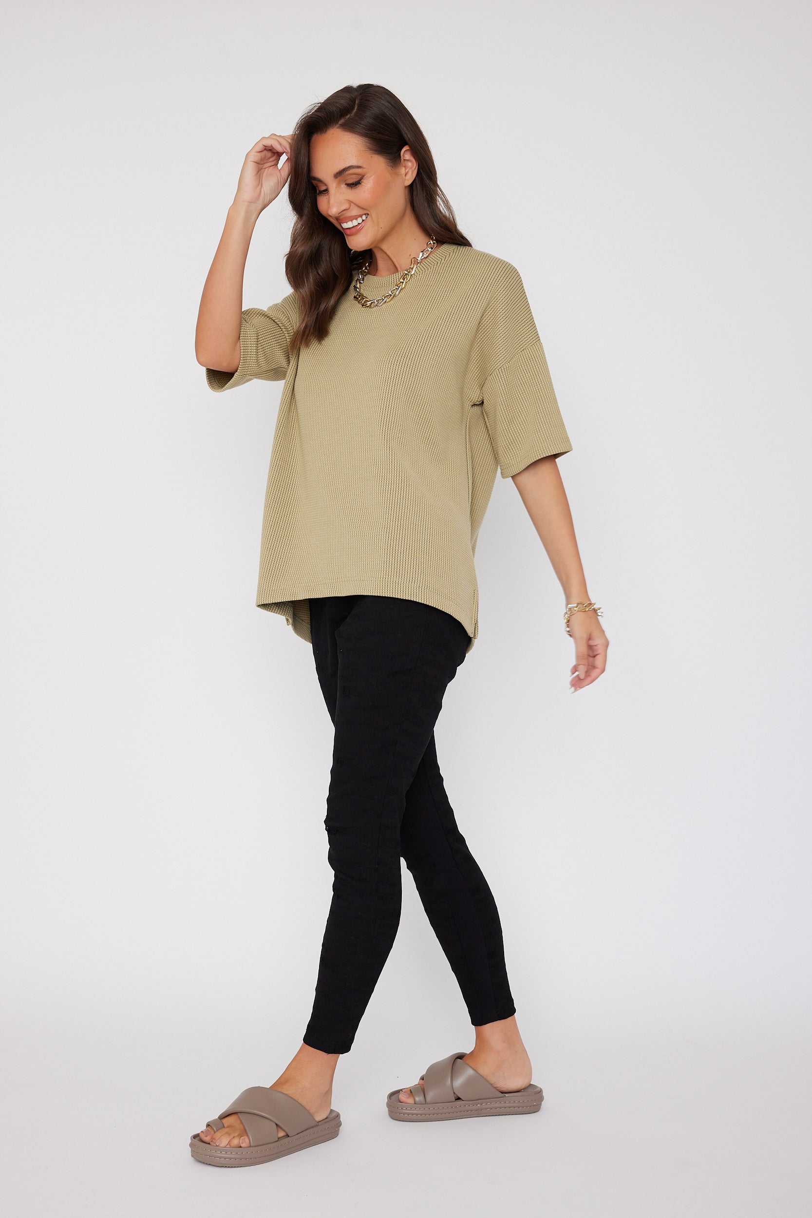 CIRCA Top Khaki
