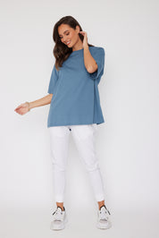 NIX T-Shirt Dusty Blue