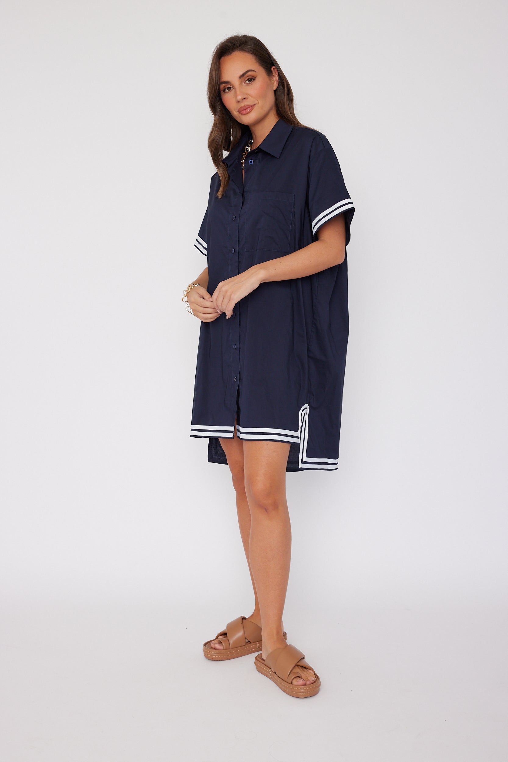SUSSEX Dress Navy