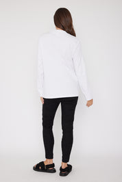 RUBY LONG SLEEVE White