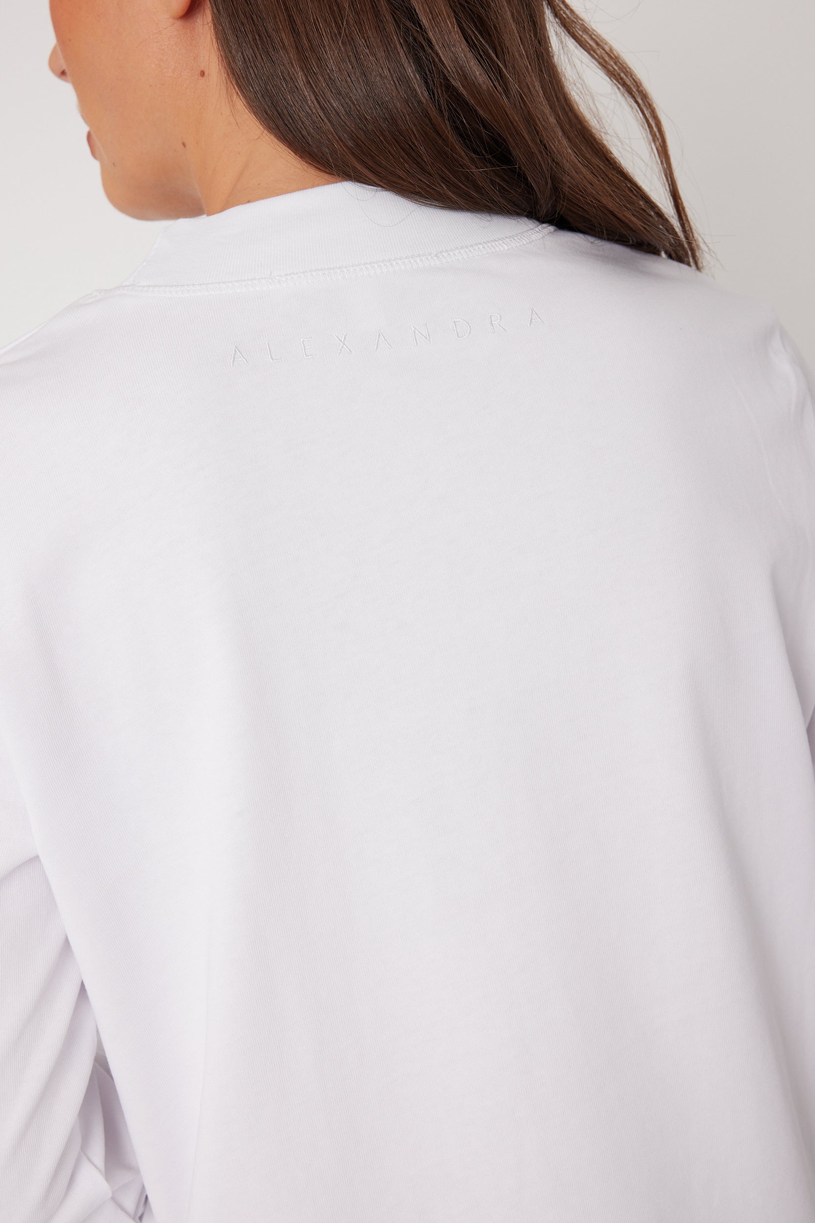 RUBY LONG SLEEVE White