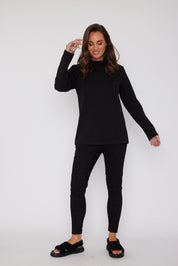 RUBY LONG SLEEVE Black