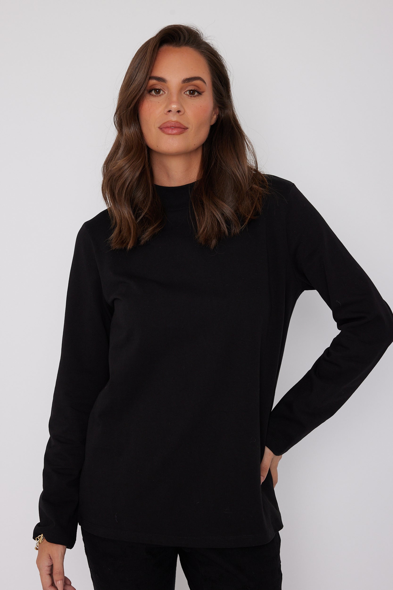 RUBY LONG SLEEVE Black