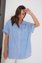 ROGUE Shirt Blue Stripe