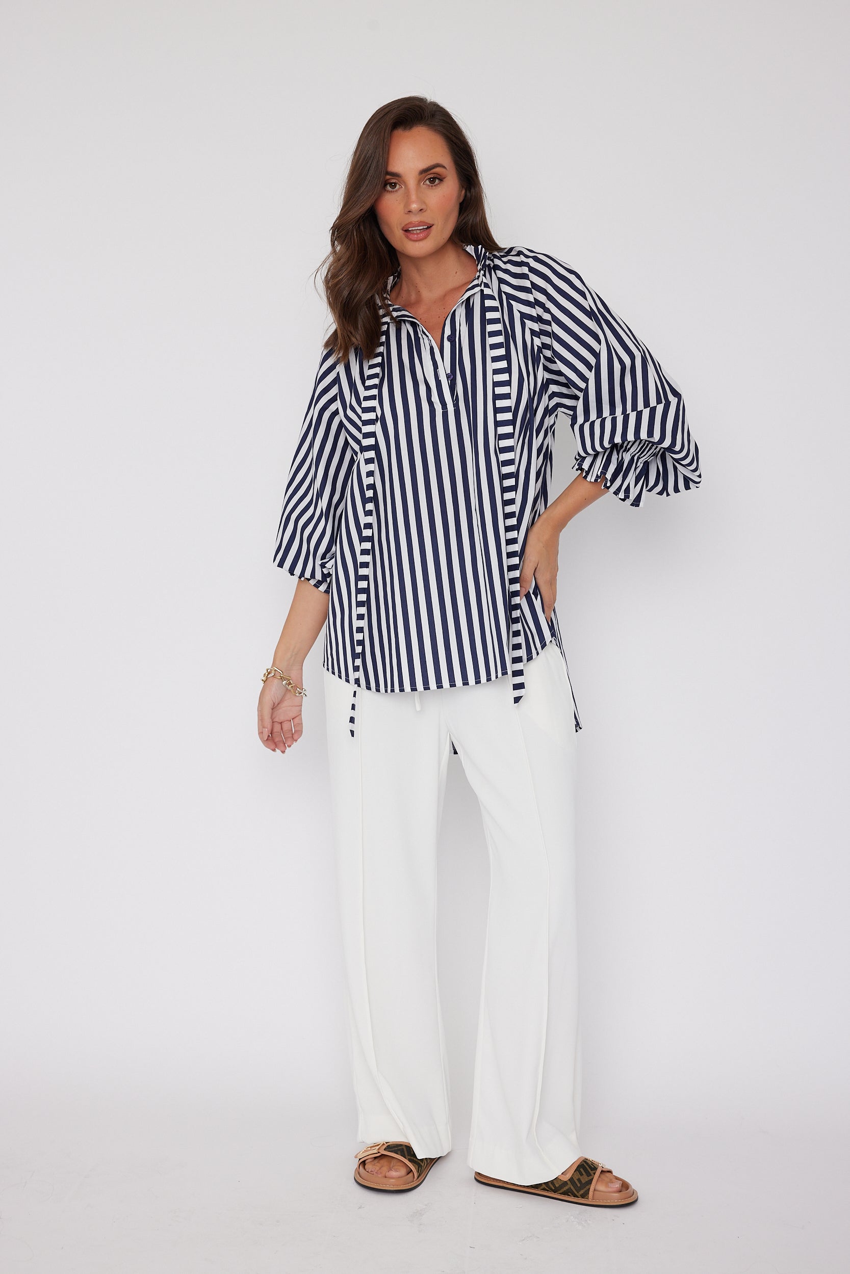 DANILL Navy Thick Stripe