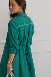 OSKO Dress Emerald