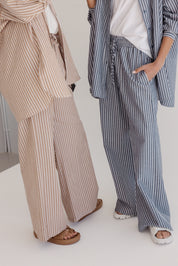 SPLINTA Pants Blue Stripe