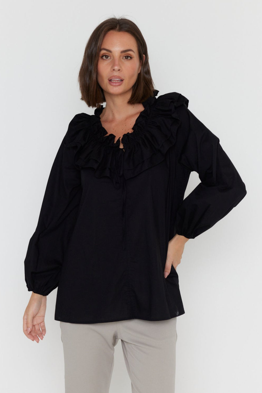 MATOS Blouse Black