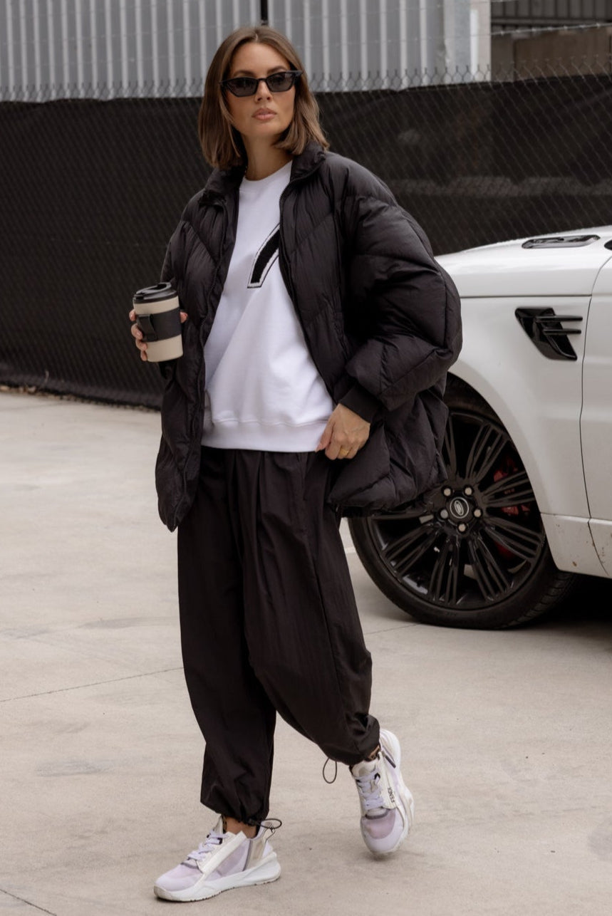 REM Pants Black – A L E X A N D R A