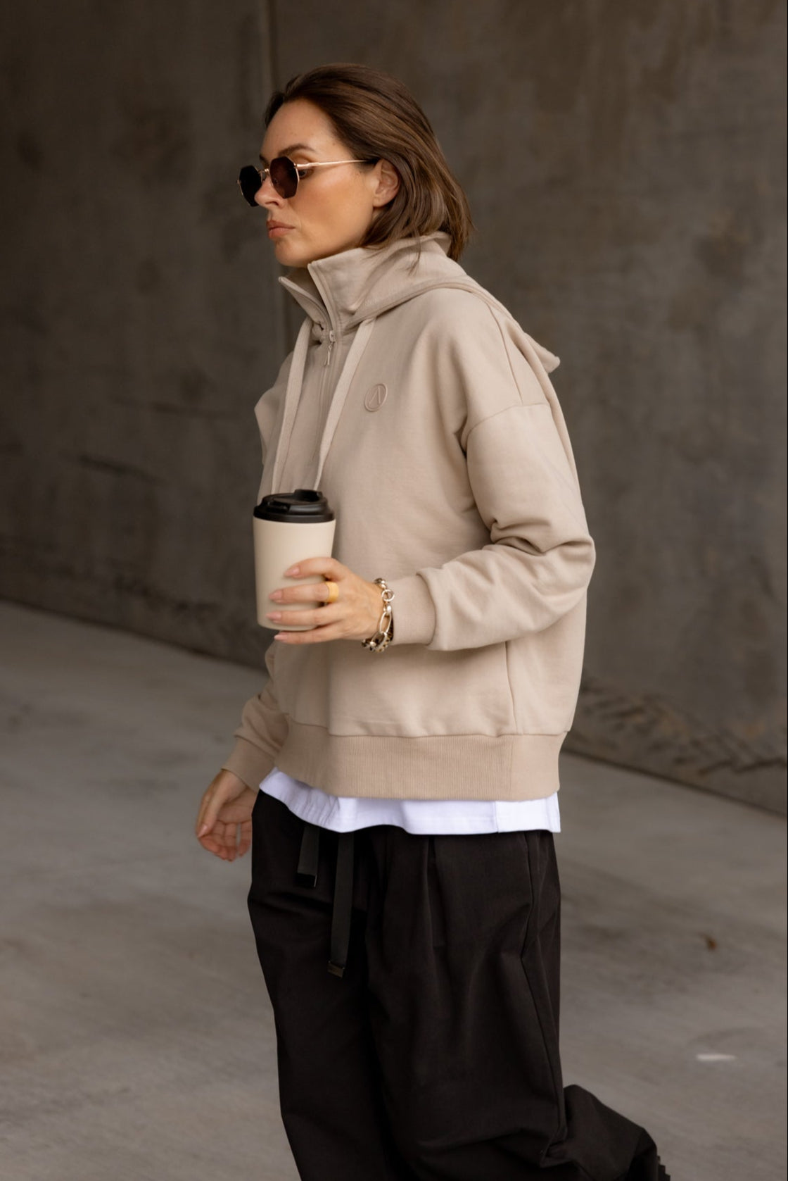 LARGO Jumper Beige