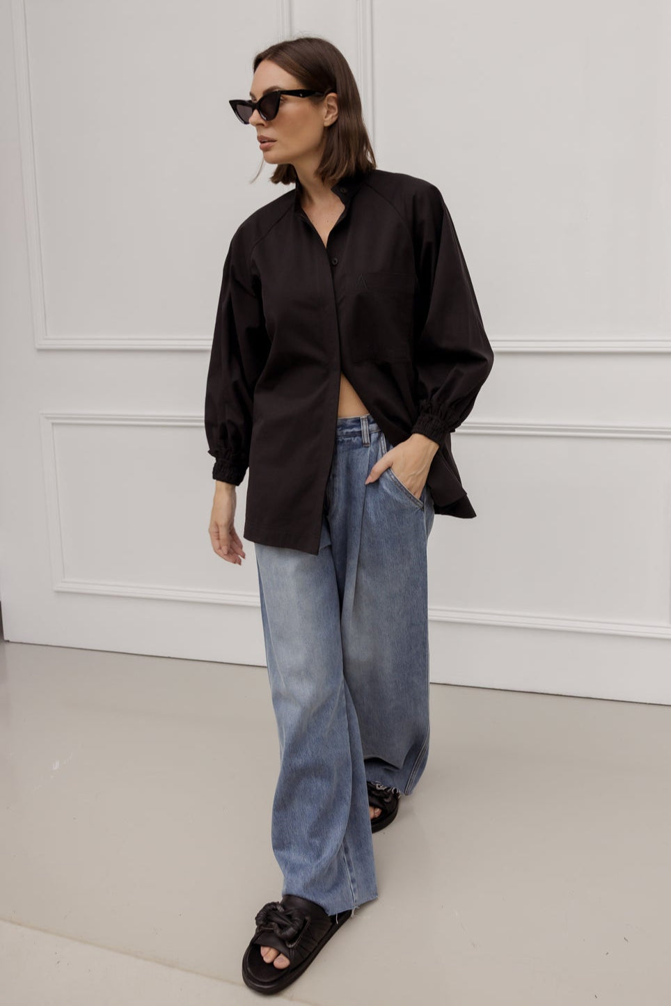 PETRA Shirt Black
